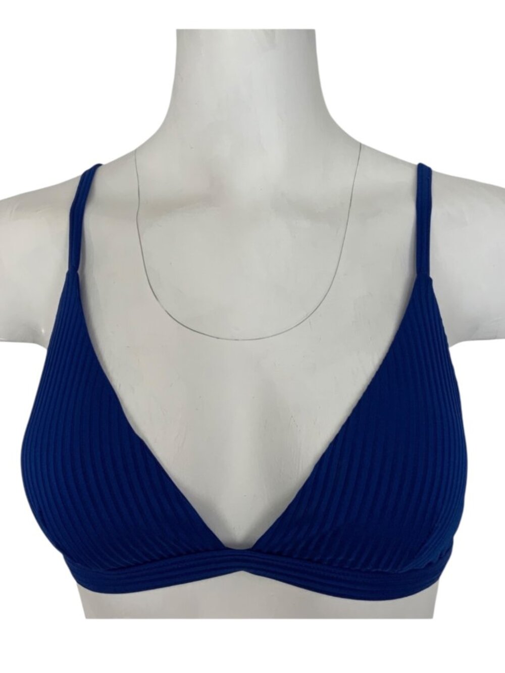 Vitamin A Moss Bikini Top 8 M Blue Lagoon Swimwear